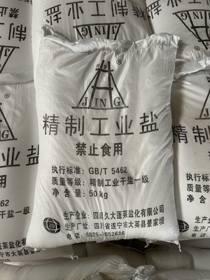 Garam industri Natrium klorida NaCl 99% kemurnian Pengolahan air